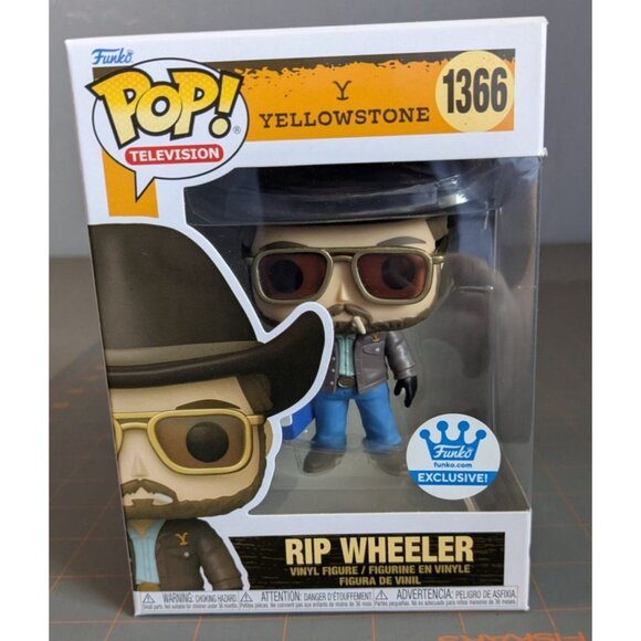 Funko Pop Rip Wheeler 1366 Vinyl Figure Yellowstone Collectible Toy NIB - Picture 10 of 12